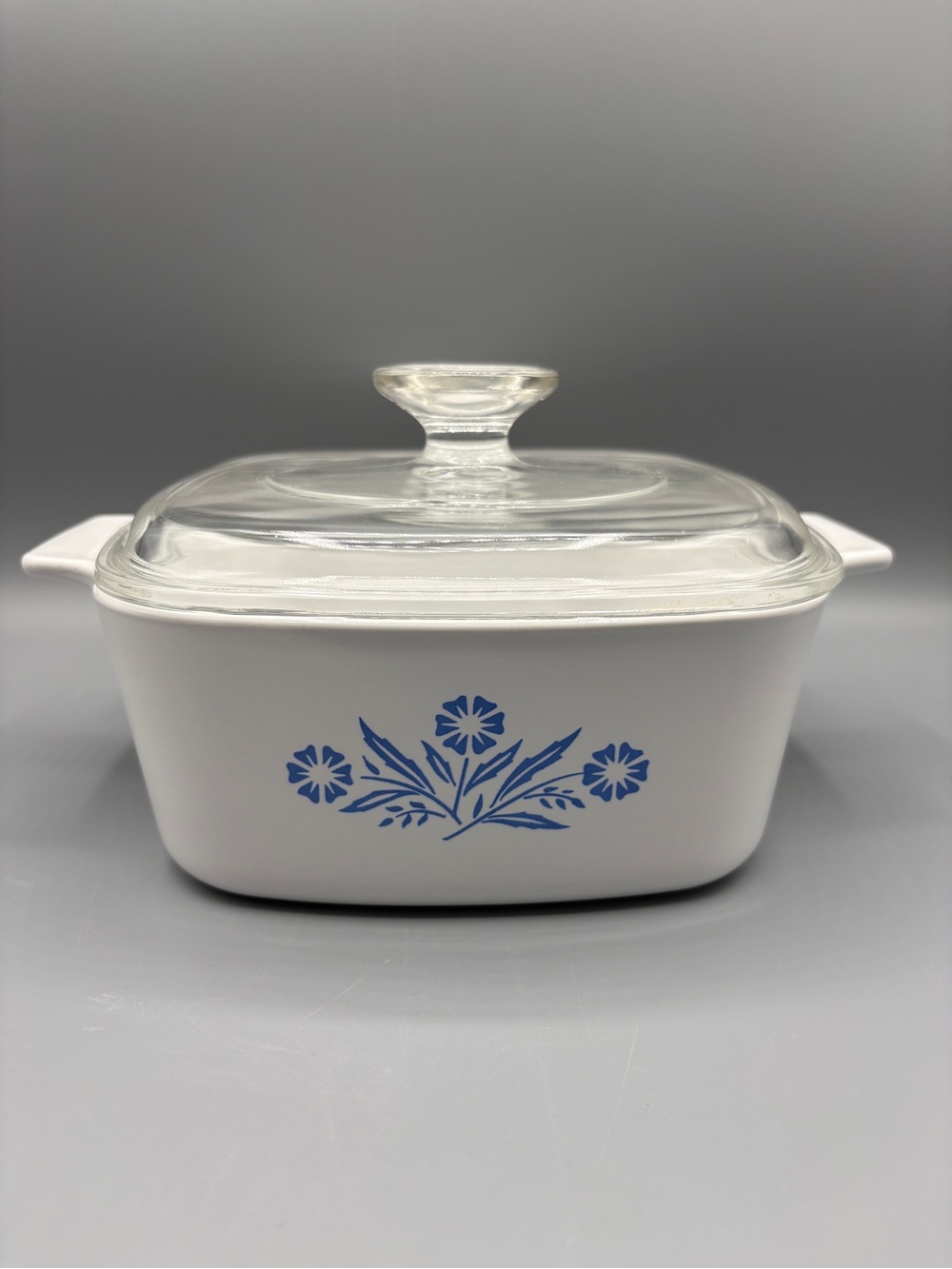 Corning Ware Blue Cornflower 1.5 Liter A- 1 1/2- B Casserole Dish with Lid